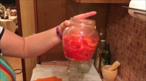 Маринованные перцы в масле. Заготовка на зиму.
