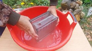 Самоделка из стеклоблока. Как просверлить стекло. Светильник своими руками. Как сделать светильник.