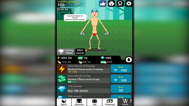 САМАЯ ЛУЧШАЯ ИГРА! - Muscle King смотреть онлайн