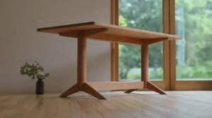 ISHITANI - Making a Rounded Legs Trestle Table