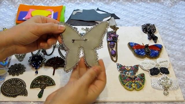 Броши и кулоны  своими руками. Всевозможные способы и техники изготовления.