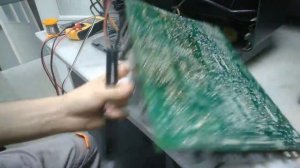 ремонт тв sony kv-2185mt (шасси G3E) не включается из дежурного режима