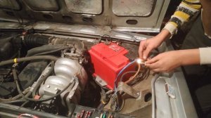 Подсветка моторного отсека на ВАЗ 2105-2107 или подсветка капота своими руками.