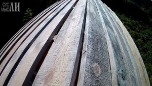 Маленькая баня из бруса своими руками / Крыша