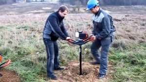 Мотобур ADA Ground Drill 7 с удлинителем 1 метр