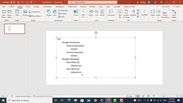 Create Organization Chart in 2 Minutes | Power Point Tutorials