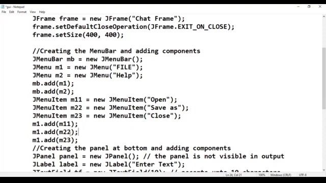 #Java Swing GUI: Create Chat Frame with demo |#Tutorial for Java Beginners|Hostbox cse смотреть онлайн