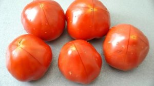 Горлодёр из помидоров с чесноком