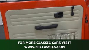 VW Beetle Cabriolet | Extensively restored | Very good condition | 1974 -VIDEO- www.ERclassics.com