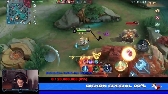 LIVE | Rank Legend Duo Powke | LIVE Mobile Legend INDONESIA смотреть онлайн