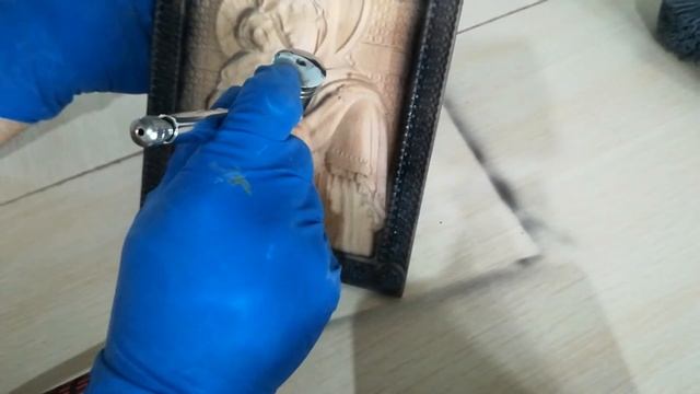 Покраска изделий из дерева. Первый опыт. смотреть онлайн