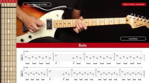 What I've Done Electric Guitar Tutorial Linkin Park Guitar Lesson |Rhythm + Lead + TAB|