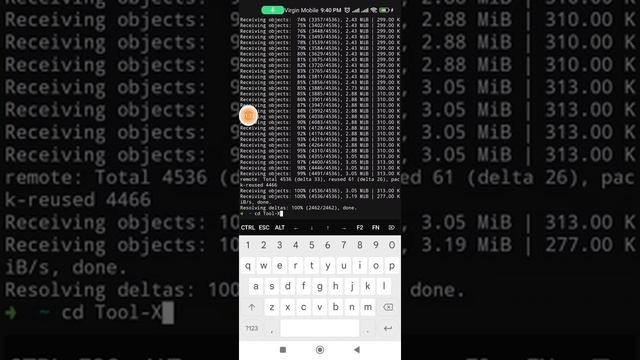Hacking by Termux use Tool-X смотреть онлайн