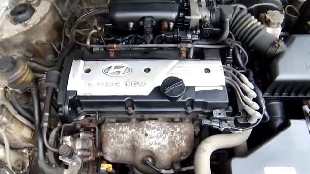Двигатель Hyundai для Accent II (+ТАГАЗ) 2000-2012
