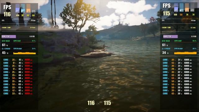 Тест в играх с ASROCK B660M PG Riptide и Intel Core i5-12400F, 4ГГц & 5 ГГц, 1280х720. смотреть онлайн