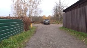 Камера на руле велика. Деревня Костино и посёлок Зелёный Городок (18.10.2023)