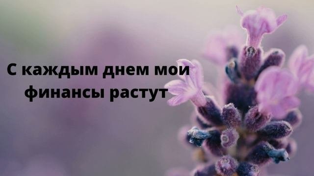 Удача! Успех! Любовь!Слушать каждый день. Аффирмации!!