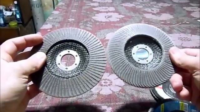 Круги лепестковые торцевые S&R и Novo Abrasive.