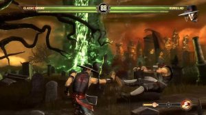 Mortal Kombat 2011 (PC) Two Players: Classic Smoke & Chameleon Ladder