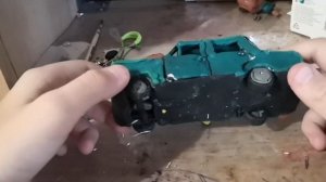 машина из пластилина ВАЗ-2106