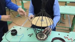 Изготовление декоративной корзинки из Ротанга.