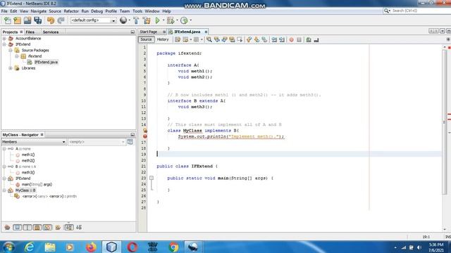 Java the complete Reference Ninth Edition (Chapter 9) Example (7) Interface can be Extended смотреть онлайн