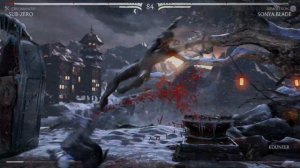 Mortal Kombat X - SUB-ZERO vs. SONYA BLADE - PS5 | 4k | ~ 60 fps