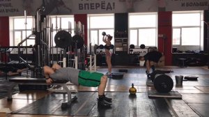 Мобилизация грудного отдела на скамье