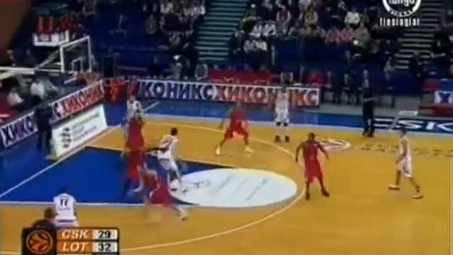 2008 CSKA (Moscow) - Lottomatica Roma (Italy) 72-71 Men Basketball EuroLeague, full match смотреть онлайн
