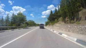 Дорога Ялта Балаклава спешим на катер и на мыс Фиолент часть 1