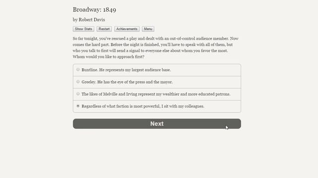 Broadway: 1849 (Part 1) смотреть онлайн