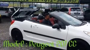 PEUGEOT 207 CC CABRIOLET