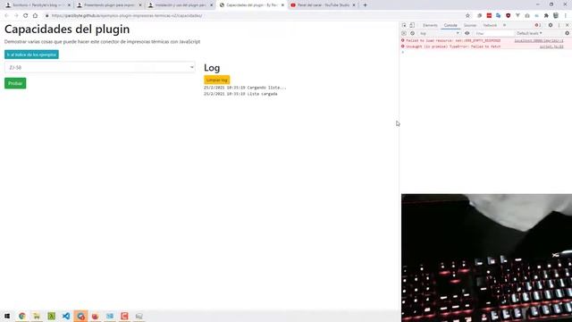 Impresión directa de JavaScript a impresora térmica con plugin versión 2 смотреть онлайн