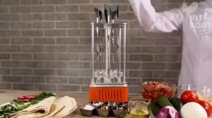 Электрошашлычница Kitfort KT-1403 видео | онлайн-гипермаркет 21 vek