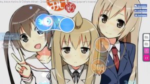 [osu!] Satou Rina, Inoue Marina & Chihara Minori - Shiawase High Tension (TV Size) (dldjungle)