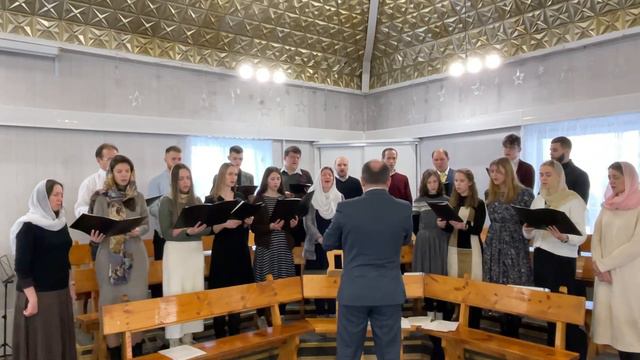 ДУША ПОКОЙ НАХОДИТ Hassler  хор