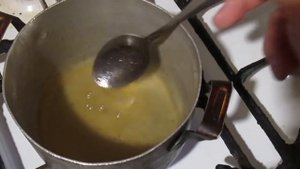Желатиним ткань для изготовления ЦВЕТОВ из ТКАНИ / Firming Up Fabrics with Gelatine.