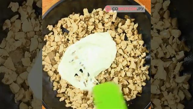 Фаршированные шампиньоны - Рецепты от Со Вкусом смотреть онлайн