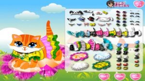 Игра одень кошечку, игры одевалки