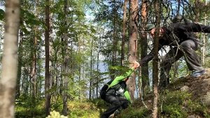 Однодневный поход под Приозерском (как с пользой провести время с ребёнком)