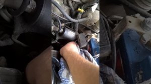 Меняю датчик охлаждающей жидкости Geely Ck