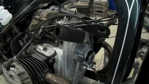 Запуск BMW r 35 после переборки.
