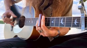 GONE FISHIN' | Lakeside Country Blues Acoustic Guitar