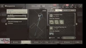 Tips Level Up Weapon, Nier Reincarnation