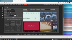 Photopea online photo editor using tamil fonts [தமிழ்] | photoshop alternative | #photopea | #Tamil