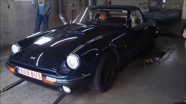 TVR S series on dyno смотреть онлайн