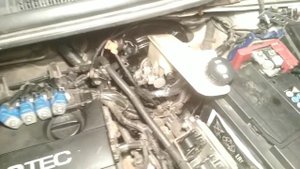 Тест на подсос после ремонта ВУТ Авео Т300