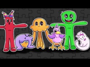 Alphabet Lore (AZ), ... но преобразованный из персонажа Garten of Banban | Сад Банбан Анимации