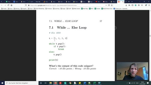 Coffee Break Python - Mastery Workout