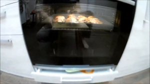 Духовой шкаф BOSCH изготовление пирогов